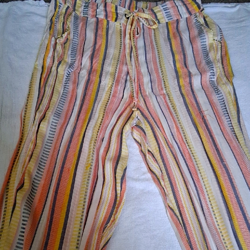 Striped Multicolor Pants